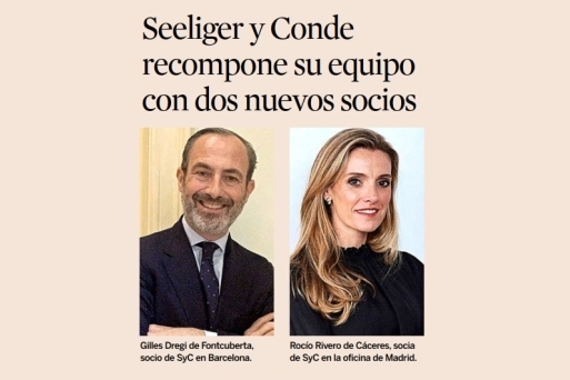 Seeliger y Conde recompone su equipo con dos nuevos socios